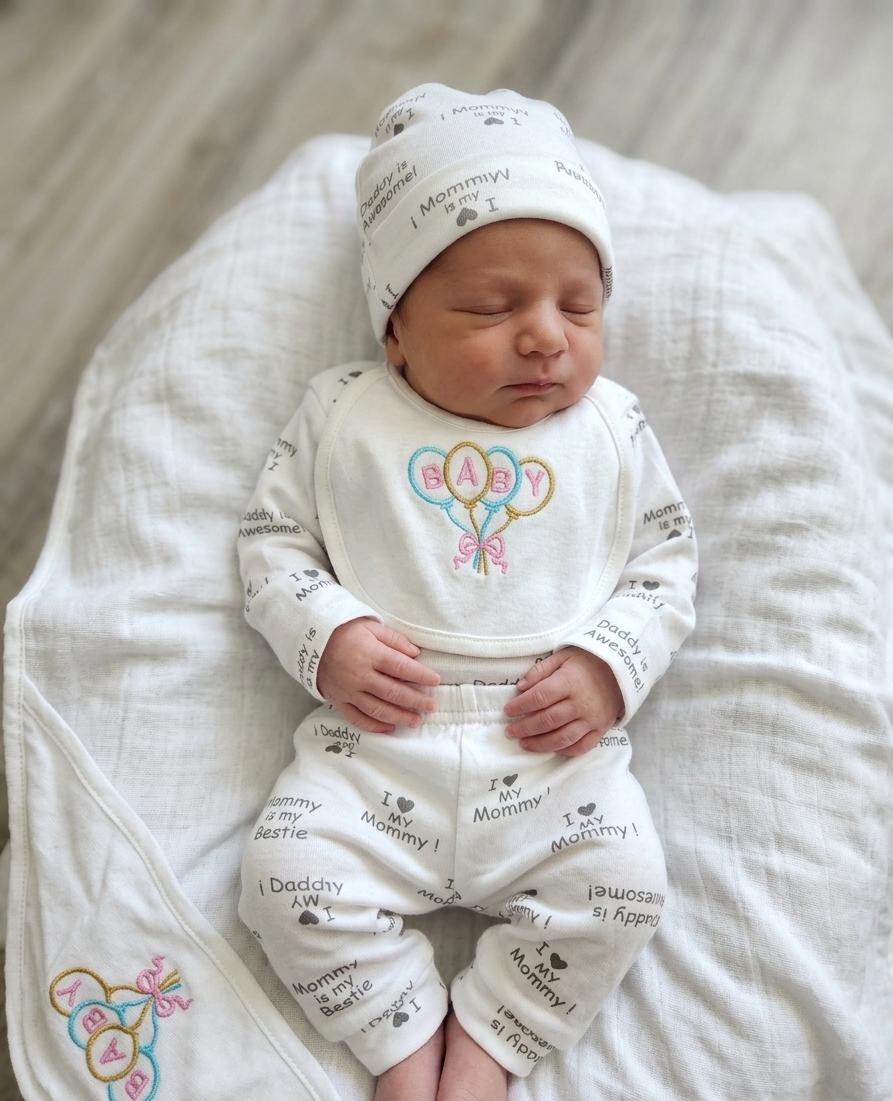 Baby Touch Premium Newborn Gift Set (5-Piece)