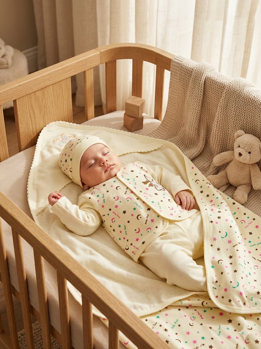 Baby Touch Premium Newborn Gift Set (5-Piece)