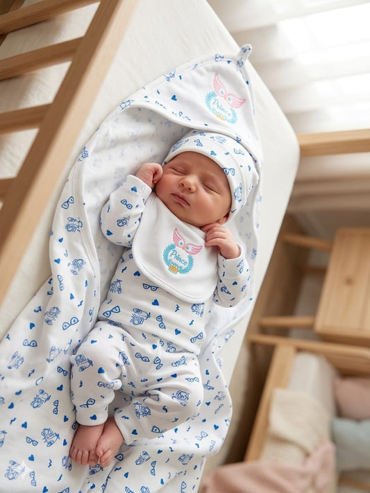 Baby Touch Premium Newborn Gift Set (5-Piece)