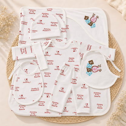 Combo of 3 Baby Touch Premium Newborn Gift Set (5-Piece)