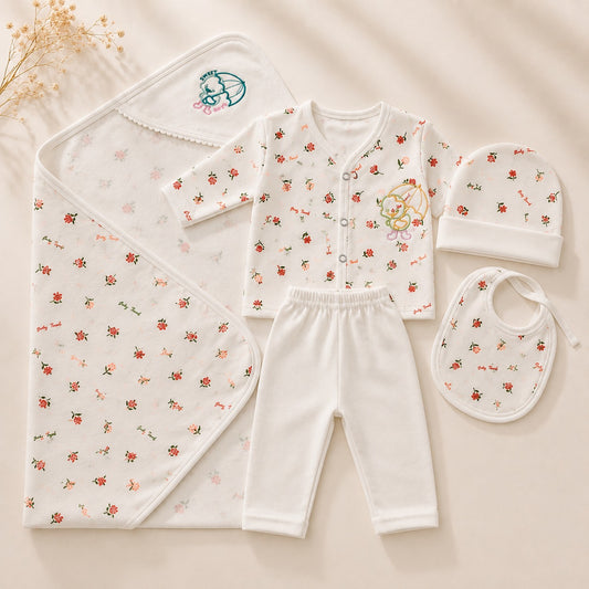 Combo of 3 Baby Touch Premium Newborn Gift Set (5-Piece)