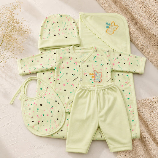 Combo of 3 Baby Touch Premium Newborn Gift Set (5-Piece)